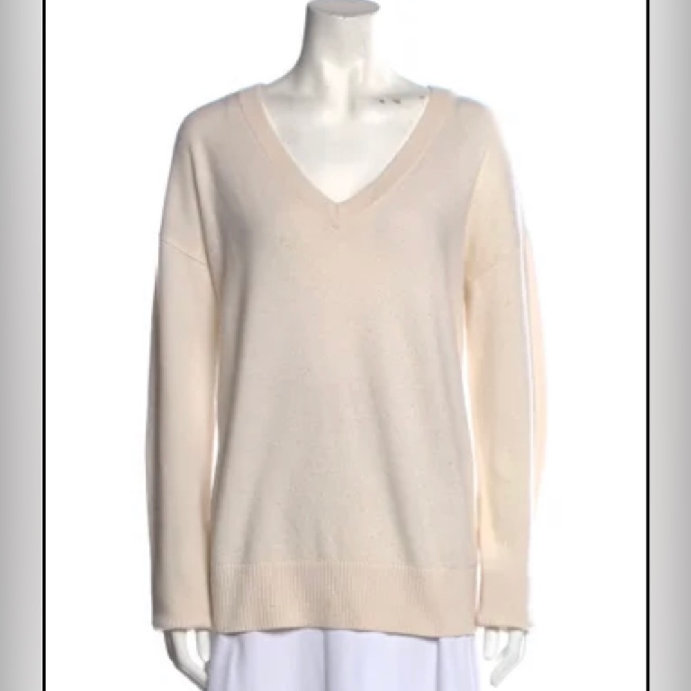 FRAME cashmere v neck sweater